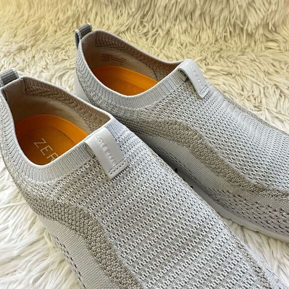 Cole Haan Zerogrand Beyond Loafer Grey Stitchlite Slip-On Womens Size 8.5B - Picture 7 of 8
